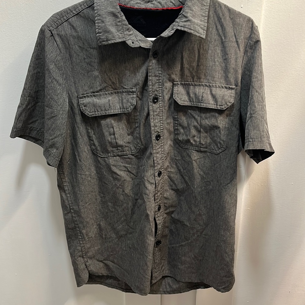 Eddie Bauer- short sleeve dress shirt